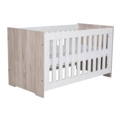 Babystyle Verona 3 Piece Nursery Room Set/Luxury Mattress -Baby Supplies babystyle verona cot bed white ash 1