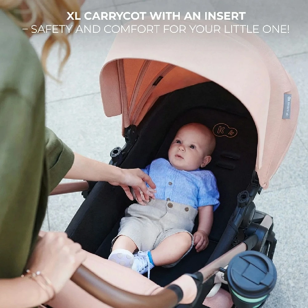 Kinderkraft MOOV 2 Travel System Beige 4 Kinderkraft MOOV 2 Travel System Beige - Image 2