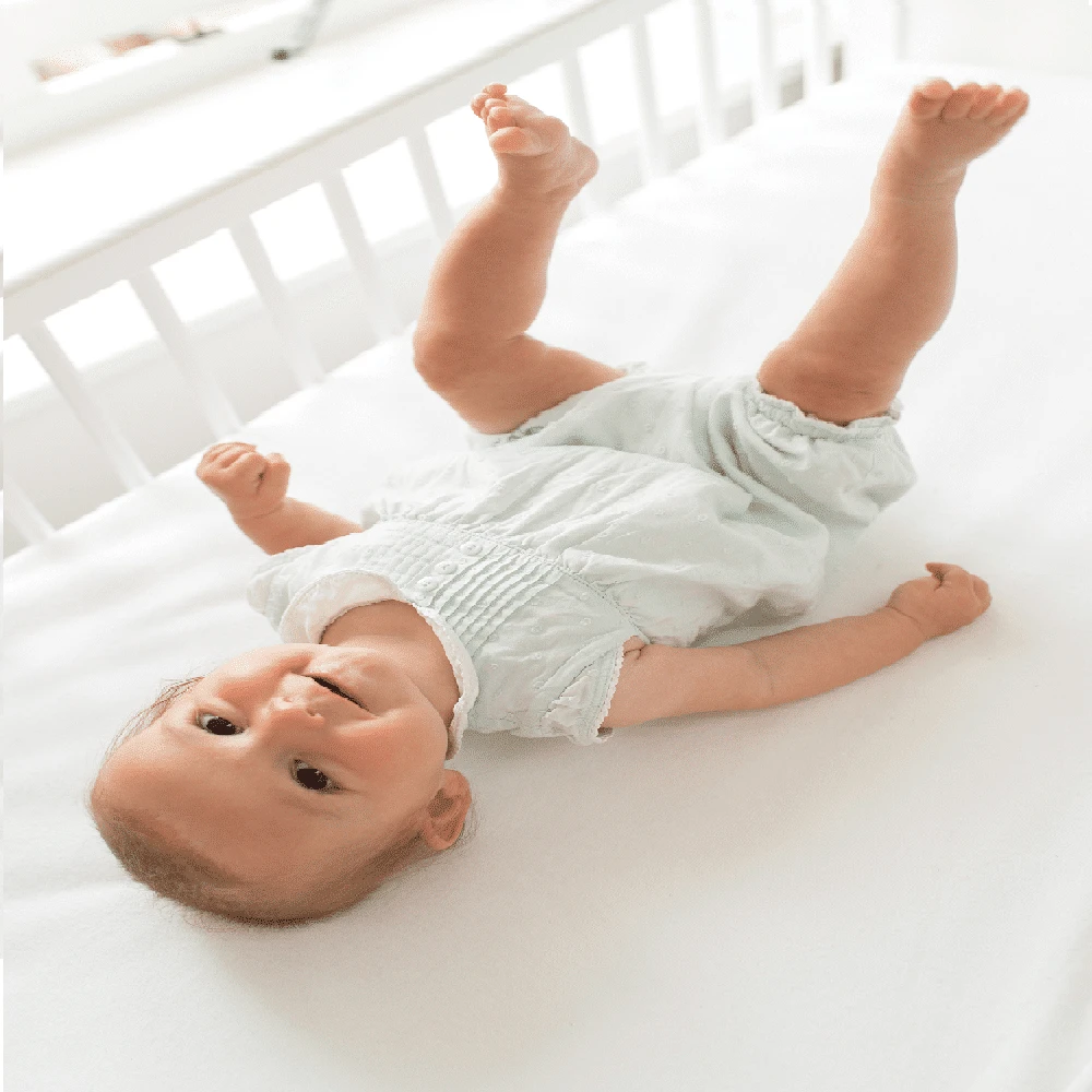 Mamas & Papas Solo Cot Bed And Dualtech Pocket Sprung Mattress – Natural 9 Mamas & Papas Solo Cot Bed And Dualtech Pocket Sprung Mattress – Natural - Image 7