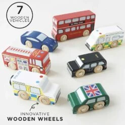 Le Toy Van London Toy Car Set -Baby Supplies bfhtju6