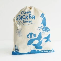 Le Toy Van Ocean Wooden Animals Stacking Toy -Baby Supplies bgju68