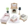 Le Toy Van Doll House Sitting Room Furniture