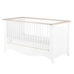 CuddleCo Clara White/Ash Cot Bed 14 CuddleCo Clara White/Ash Cot Bed -Baby Supplies cQLdKMoC