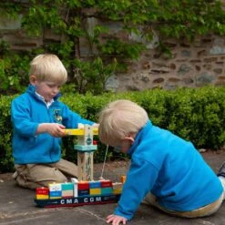 Vilac Jules Verne Container Ship 9 Vilac Jules Verne Container Ship -Baby Supplies cgfg