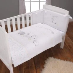 Obaby Stamford Luxe Nursery Room Set Builder – White 34 Obaby Stamford Luxe Nursery Room Set Builder – White -Baby Supplies counting sheep 3pc bedding bale lifestyle