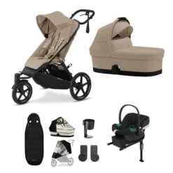Cybex AVI Spin 10 Piece Bundle – Almond Beige