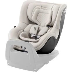 Britax DUALFIX 5Z Soft Taupe Lux -Baby Supplies deg