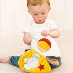 Nattou Luna And Axel Fabrics Activity Book -Baby Supplies dety