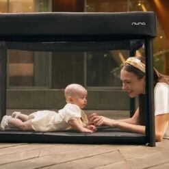 Nuna PAAL Travel Cot – Caviar -Baby Supplies dfgtyh