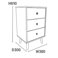 Liberty House Toys Bedroom 3 Drawer Cabinet 12 Liberty House Toys Bedroom 3 Drawer Cabinet -Baby Supplies dfhrtuyi6
