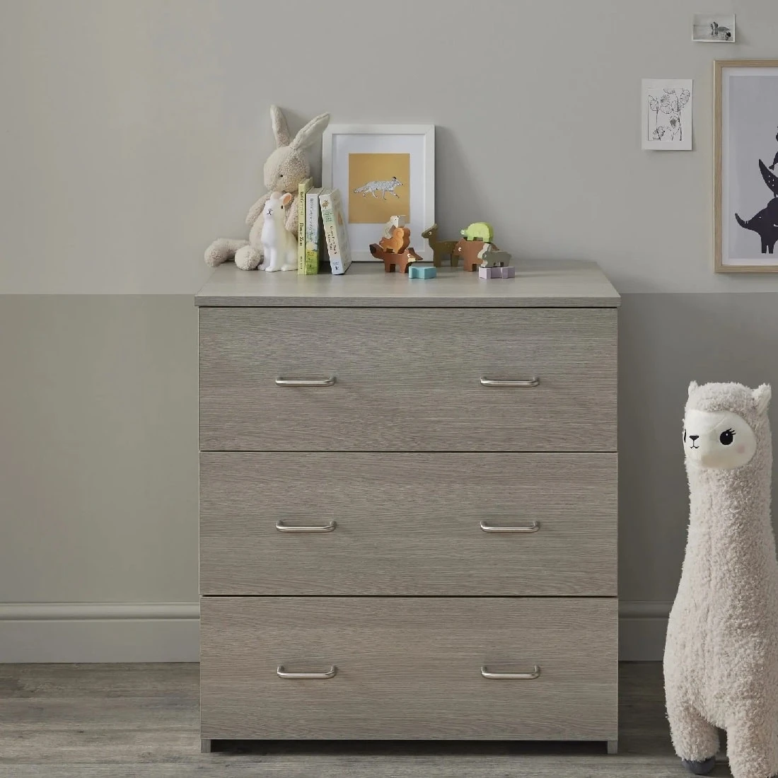 Babymore Caro 4-1 Cot Bed 2 Piece Nursery Set – Grey Wash 6 Babymore Caro 4-1 Cot Bed 2 Piece Nursery Set – Grey Wash - Image 4