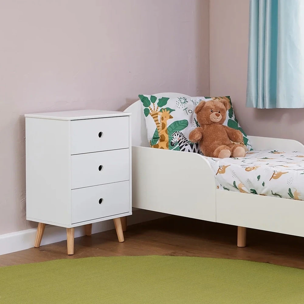 Liberty House Toys Bedroom 3 Drawer Cabinet 5 Liberty House Toys Bedroom 3 Drawer Cabinet - Image 3
