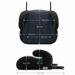 Kinderkraft Car Seat I-BOOST Black -Baby Supplies dghrtu6