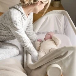 Mamas & Papas Lua Crib Fawn Sheet Bundle – White -Baby Supplies dsfdf