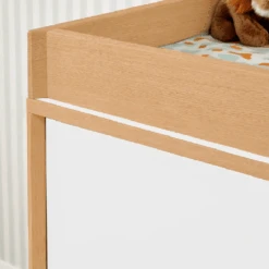 Tutti Bambini Fika 2 Piece Room Set – White/Light Oak -Baby Supplies dstgte