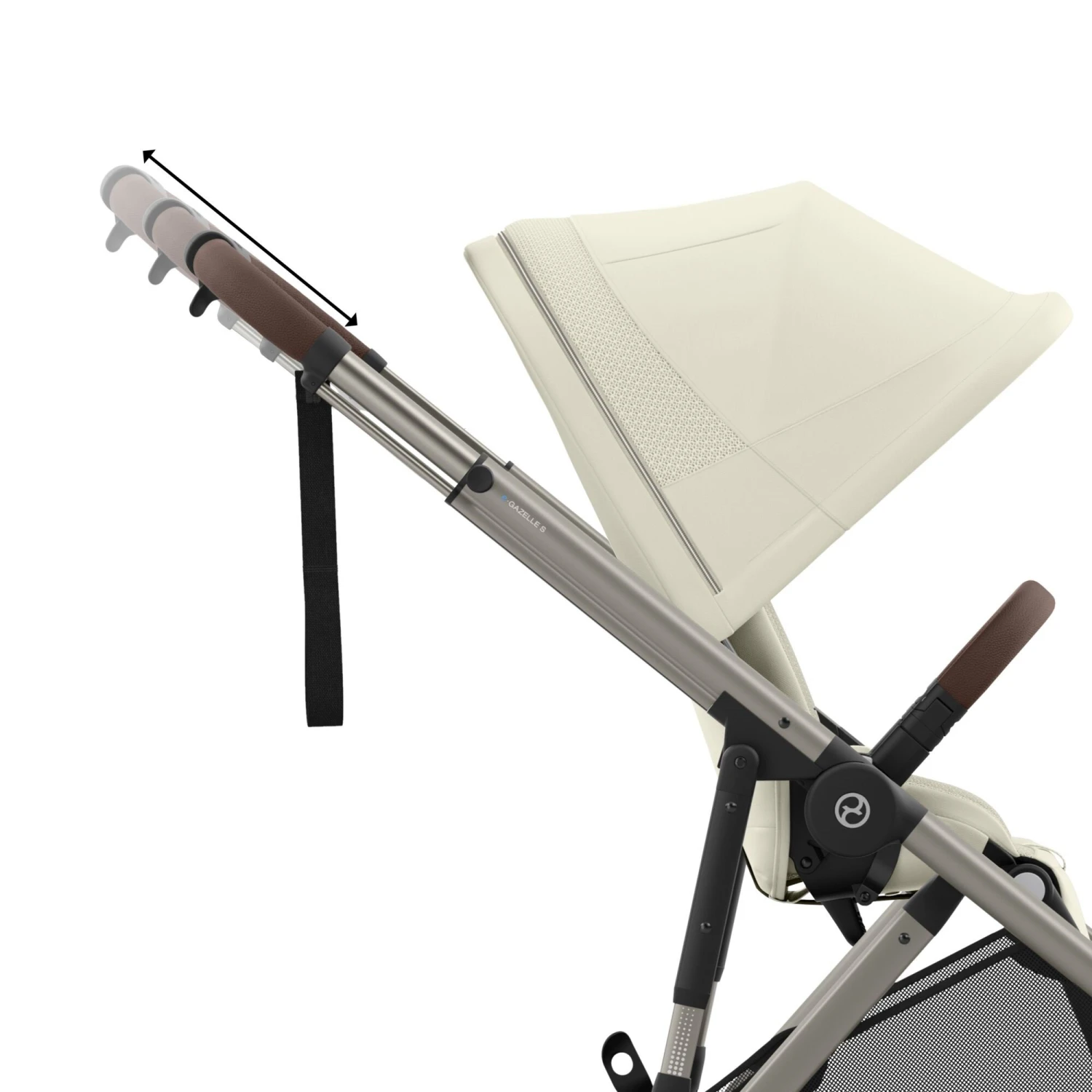 Cybex EGazelle S Twin Pushchair Travel System Bundle – Seashell Beige 7 Cybex EGazelle S Twin Pushchair Travel System Bundle – Seashell Beige - Image 5