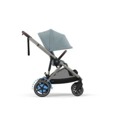 Cybex EGazelle S Twin Pushchair Travel System Bundle – Stormy Blue -Baby Supplies egazelle stormy blue 2 2
