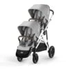 Cybex EGazelle S Twin Pushchair β Stone Grey 1 Cybex EGazelle S Twin Pushchair β Stone Grey -Baby Supplies egazelle twin grey
