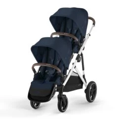 Cybex EGazelle S Twin Pushchair – Ocean Blue
