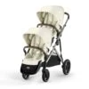 Cybex EGazelle S Twin Pushchair – Seashell Beige