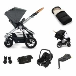 Bumbleride Era I-Size Cabriofix Travel System β Dawn Grey