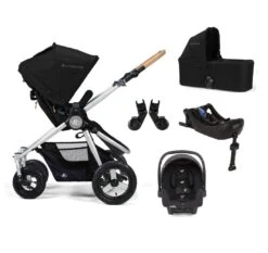 Bumbleride Era I-Size Isofix Travel System β Silver/Black