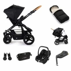 Bumbleride Era I-Size Cabriofix Travel System β Matte Black