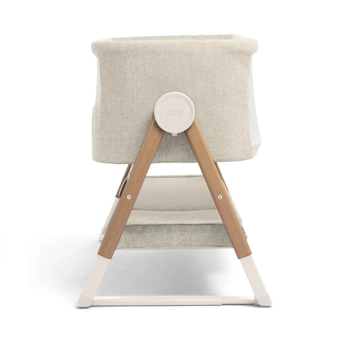 Mamas & Papas Lua Bedside Crib Fawn Bundle Oat And Spot 8 Mamas & Papas Lua Bedside Crib Fawn Bundle Oat And Spot - Image 6