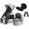 UPPAbaby VISTA V3 Travel System – Savannah + Cloud G + Optional Rotating Base -Baby Supplies eswed
