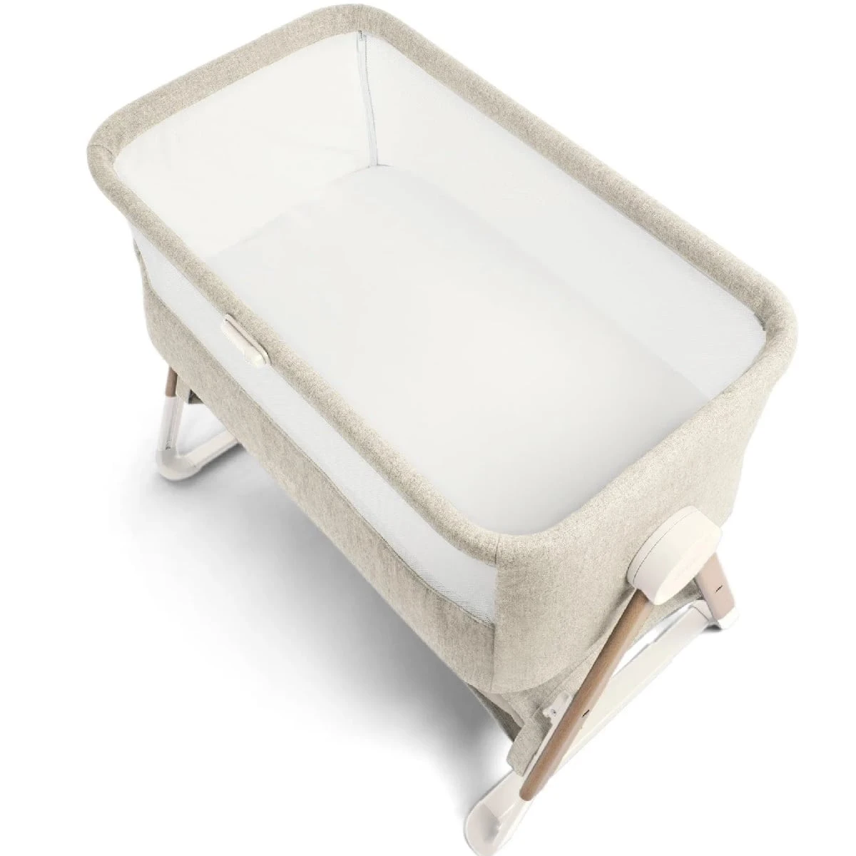 Mamas & Papas Lua Bedside Crib Fawn Bundle Oat And Spot 7 Mamas & Papas Lua Bedside Crib Fawn Bundle Oat And Spot - Image 5