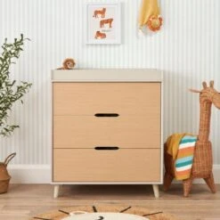 Tutti Bambini Fika 2 Piece Room Set – Light Oak/White Sand -Baby Supplies etw464 2