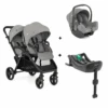 Joie EvaLite DUO Stroller Pebble With Car Seat And Isofix Base -Baby Supplies evalite duo bundle 1