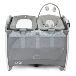 Joie Excursion Portrait Change And Bounce Travel Cot 8 Joie Excursion Portrait Change And Bounce Travel Cot -Baby Supplies fghyt