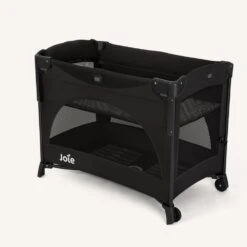 Joie Kubbie Sleep Bedside Crib & Travel Cot Shale -Baby Supplies fgrstdhyuj