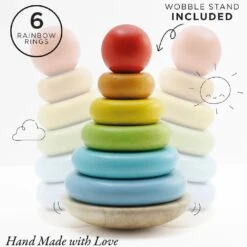 Le Toy Van Rainbow Stacker -Baby Supplies fhbtu67