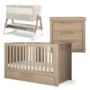 Mamas & Papas Franklin 2 Plus 2 Newborn Nursery Room Set – Natural Oak