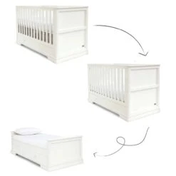 Mamas & Papas Oxford 2 Piece Nursery Room Set – Pure White -Baby Supplies fsyu 1