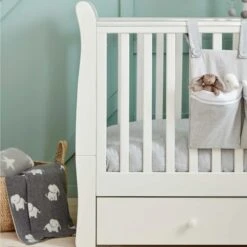 Mamas & Papas Mia Cotbed – White -Baby Supplies fyjuuj