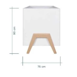 Tutti Bambini Fuori 6 Piece Room Set Bundle – White & Light Oak 30 Tutti Bambini Fuori 6 Piece Room Set Bundle – White & Light Oak -Baby Supplies gWt 1