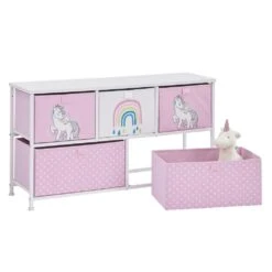 Liberty House Toys 5 Drawer Storage Chest Unicorn -Baby Supplies geY