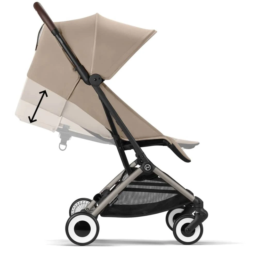 Cybex Orfeo Pushchair Almond Beige With Bumper Bar 8 Cybex Orfeo Pushchair Almond Beige With Bumper Bar - Image 6