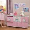 Liberty House Toys 5 Drawer Storage Chest Unicorn 1 Liberty House Toys 5 Drawer Storage Chest Unicorn -Baby Supplies gey46