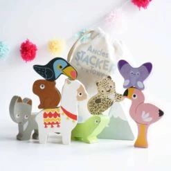 Le Toy Van Andes Wooden Animals Stacking Toy 12 Le Toy Van Andes Wooden Animals Stacking Toy -Baby Supplies gh