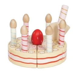Le Toy Van Sliceable Birthday Cake And Candles