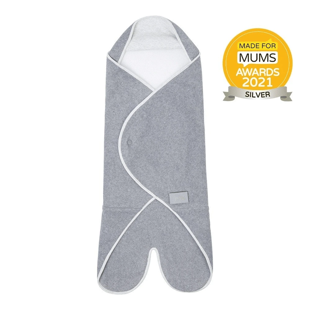 Purflo Cosy Wrap Travel Blanket Minimal Grey 3 Purflo Cosy Wrap Travel Blanket Minimal Grey