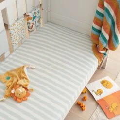 Tutti Bambini Mini Cot Fitted Sheets 2pk – Run Wild 8 Tutti Bambini Mini Cot Fitted Sheets 2pk – Run Wild -Baby Supplies gju6