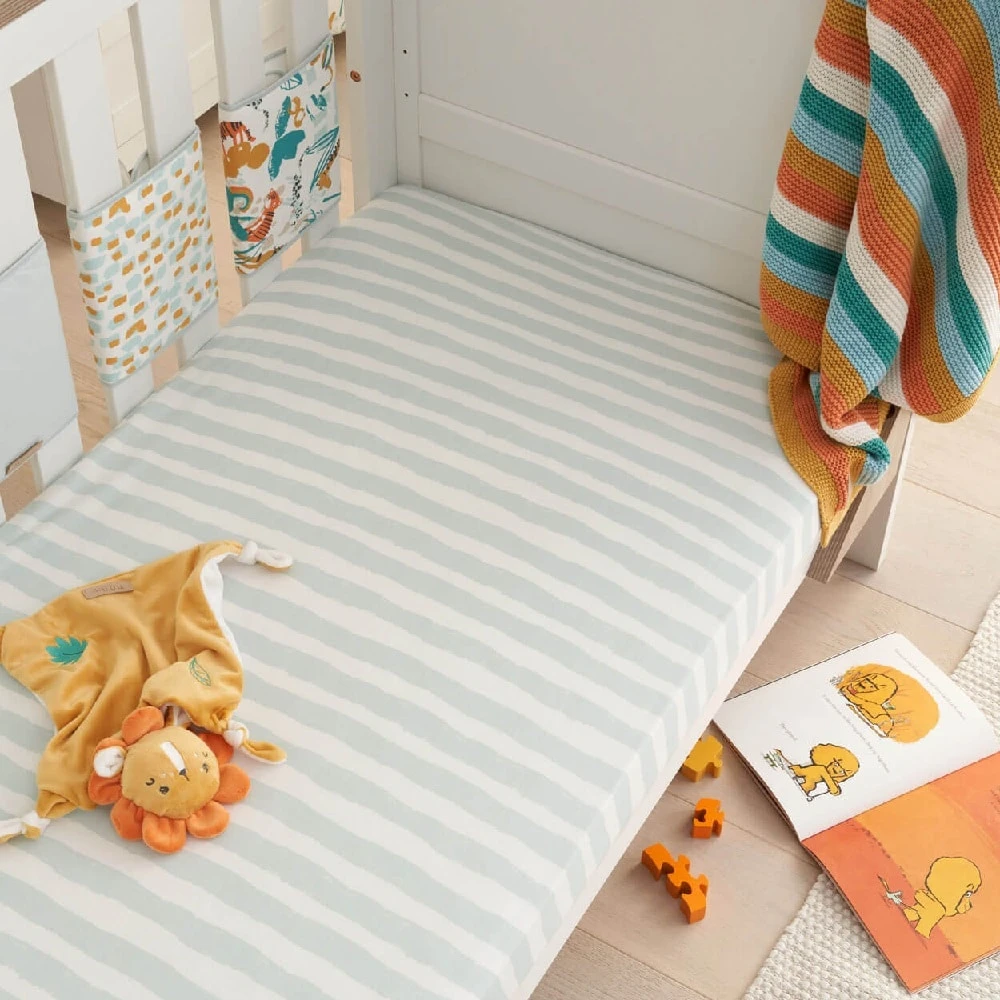 Tutti Bambini Mini Cot Fitted Sheets 2pk – Run Wild 4 Tutti Bambini Mini Cot Fitted Sheets 2pk – Run Wild - Image 2