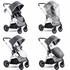 Babymore Memore V2 Isofix 3 In 1 Travel System – Chrome 17 Babymore Memore V2 Isofix 3 In 1 Travel System – Chrome -Baby Supplies gjytuyt 1