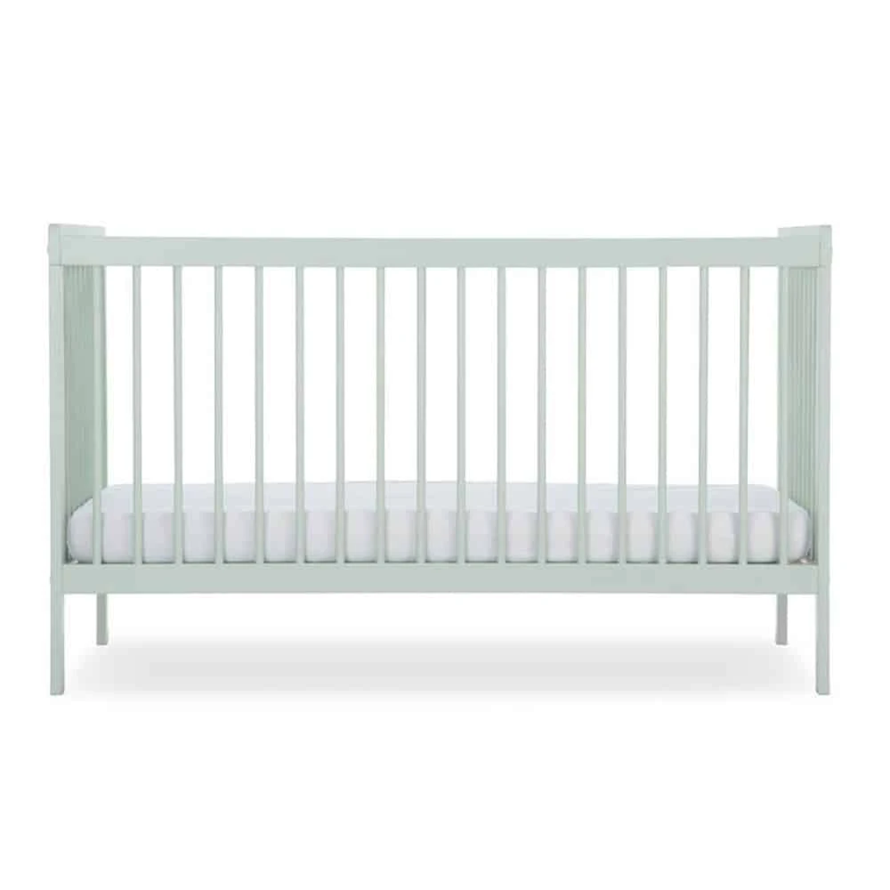 CuddleCo Nola Cot Bed And Clothing Rail – Sage Green 5 CuddleCo Nola Cot Bed And Clothing Rail – Sage Green - Image 3