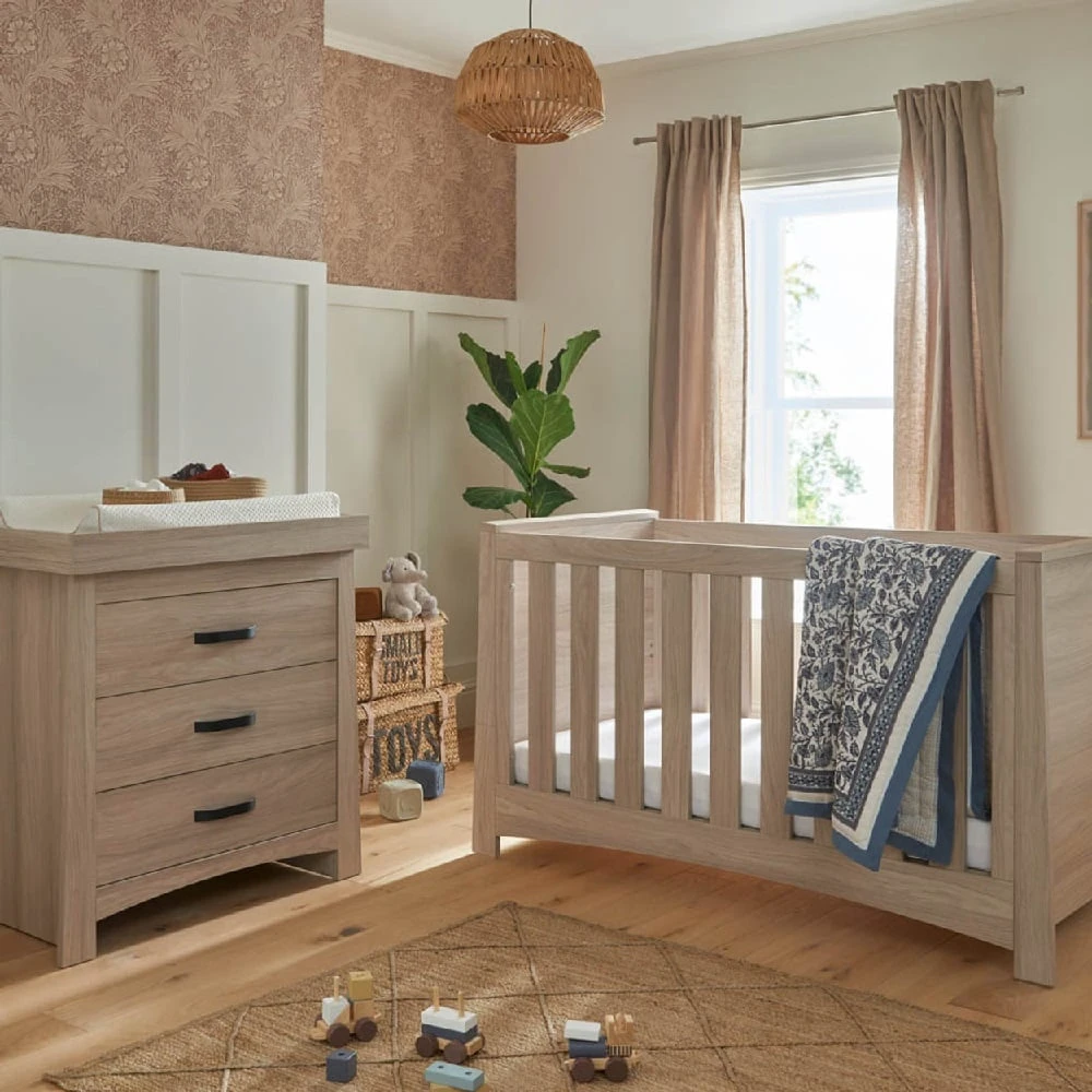 CuddleCo Isla 2 Piece Nursery Furniture Set – Ash 3 CuddleCo Isla 2 Piece Nursery Furniture Set – Ash